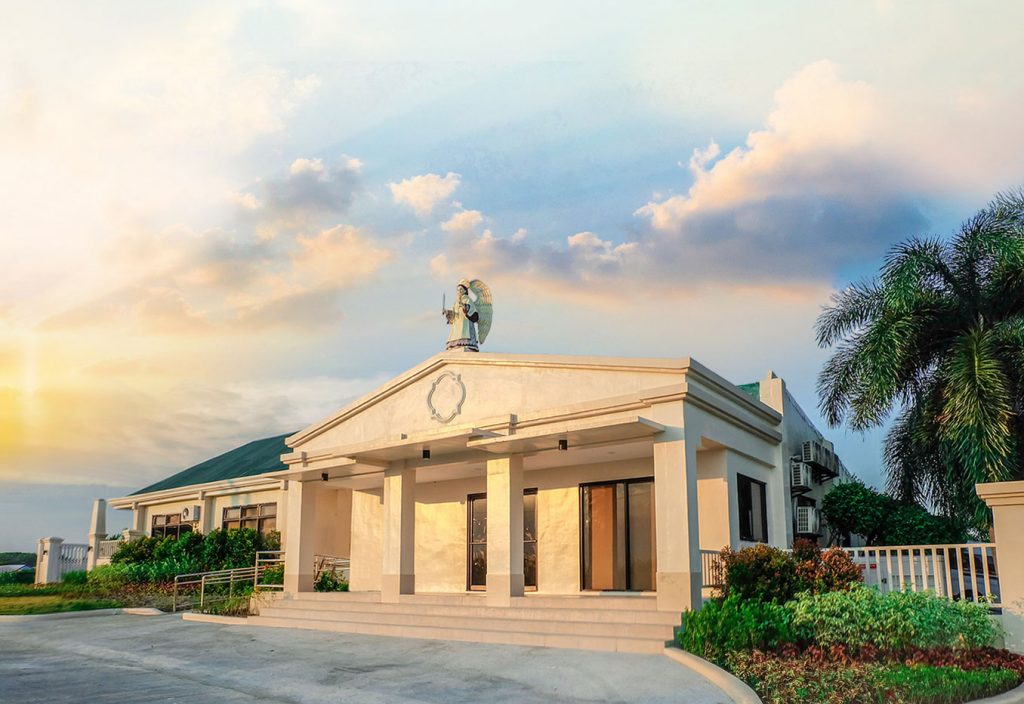 Facade of Memorial Chapels in Angeles City Pampanga